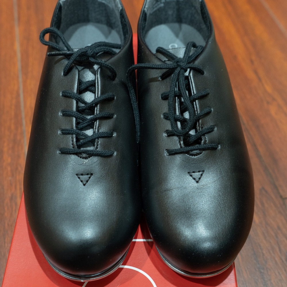 Capezio Adult "Tic Tap Toe" Lace-Up Tap Shoes